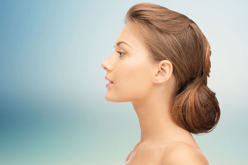 No-Surgical Nose Job Patient